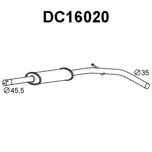 средно гърне VENEPORTE DC16020