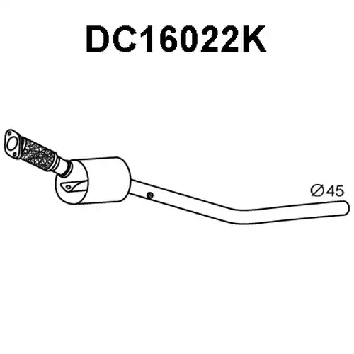 катализатор VENEPORTE DC16022K