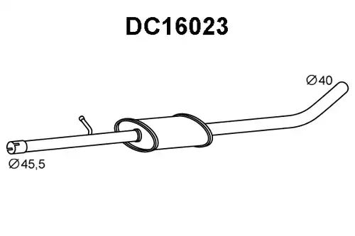 предно гърне VENEPORTE DC16023