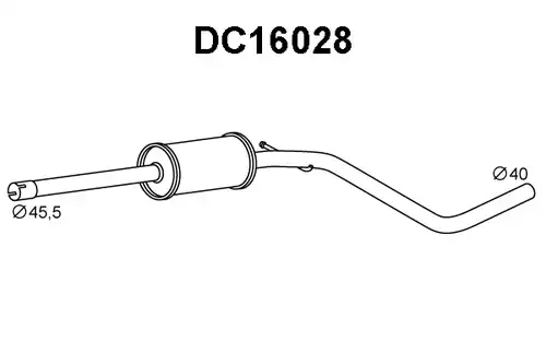 предно гърне VENEPORTE DC16028