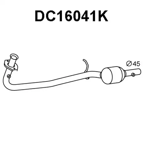 катализатор VENEPORTE DC16041K