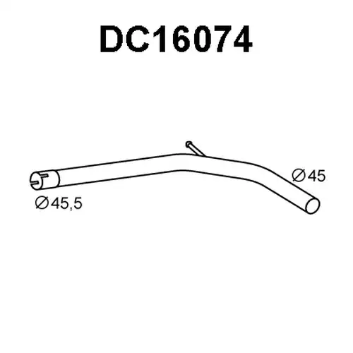 изпускателна тръба VENEPORTE DC16074