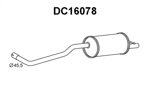 крайно гърне VENEPORTE DC16078