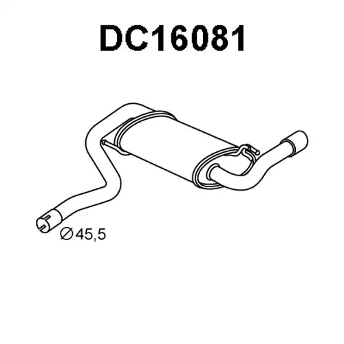 крайно гърне VENEPORTE DC16081