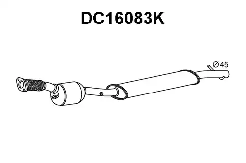 катализатор VENEPORTE DC16083K