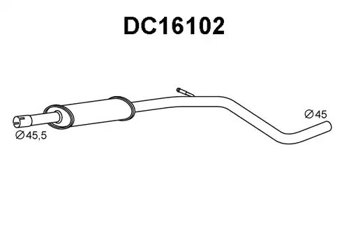 предно гърне VENEPORTE DC16102