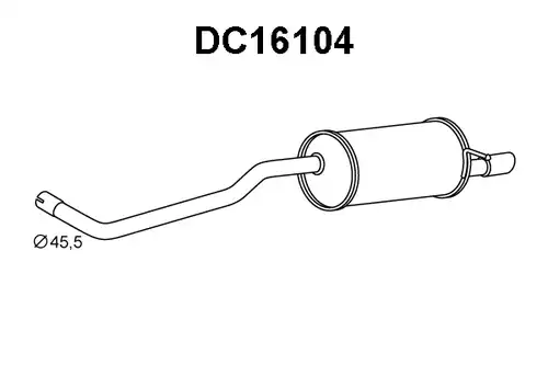 крайно гърне VENEPORTE DC16104