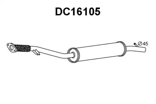 предно гърне VENEPORTE DC16105