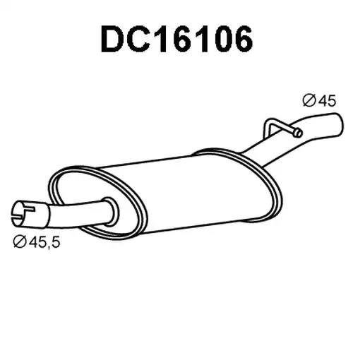 крайно гърне VENEPORTE DC16106