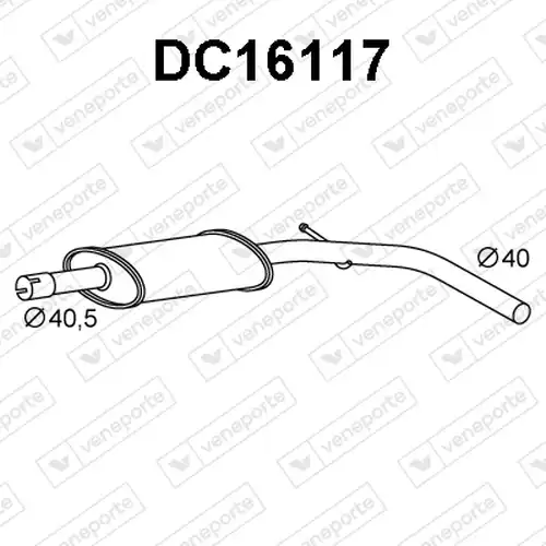 предно гърне VENEPORTE DC16117