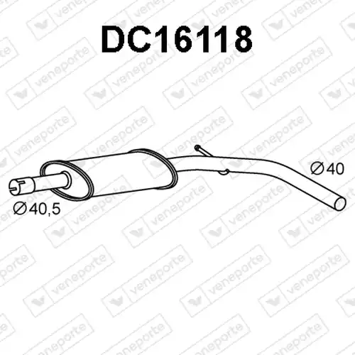 предно гърне VENEPORTE DC16118