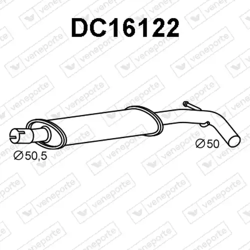 средно гърне VENEPORTE DC16122