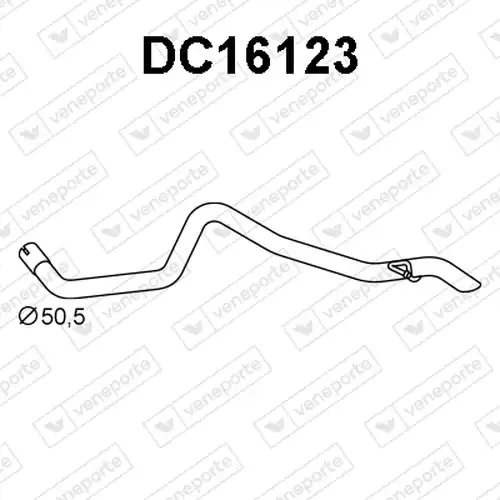 изпускателна тръба VENEPORTE DC16123