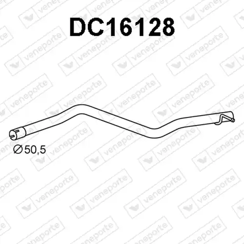 изпускателна тръба VENEPORTE DC16128