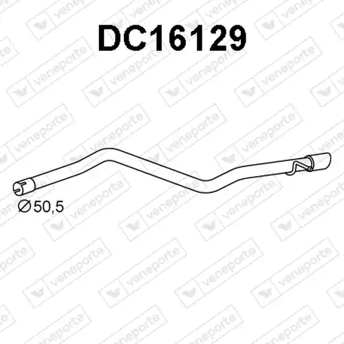 изпускателна тръба VENEPORTE DC16129