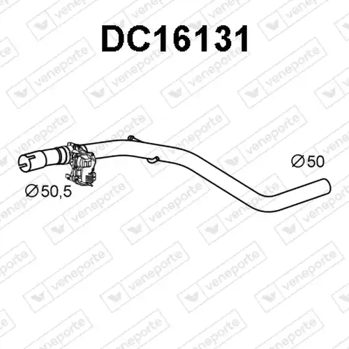 изпускателна тръба VENEPORTE DC16131