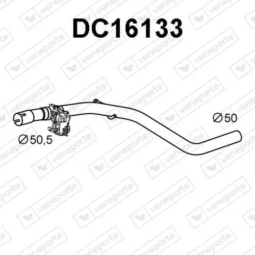 изпускателна тръба VENEPORTE DC16133