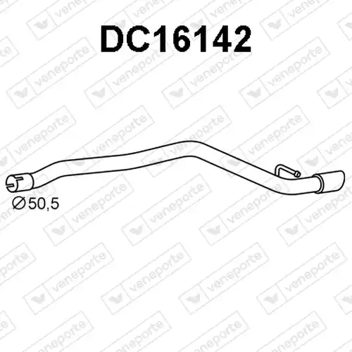 изпускателна тръба VENEPORTE DC16142