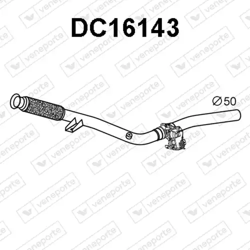 изпускателна тръба VENEPORTE DC16143