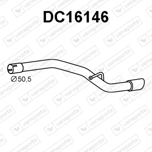 изпускателна тръба VENEPORTE DC16146