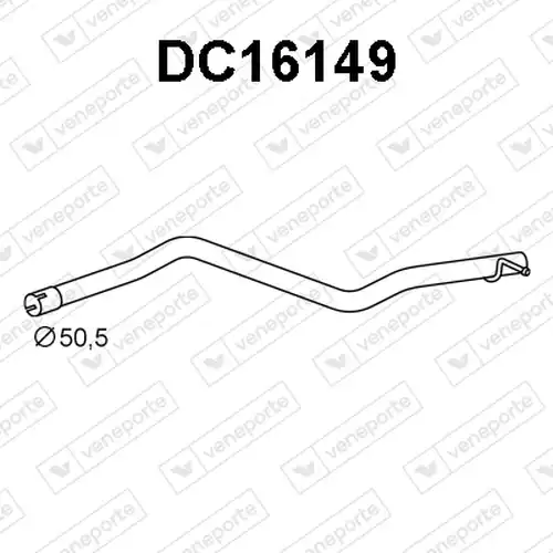 изпускателна тръба VENEPORTE DC16149