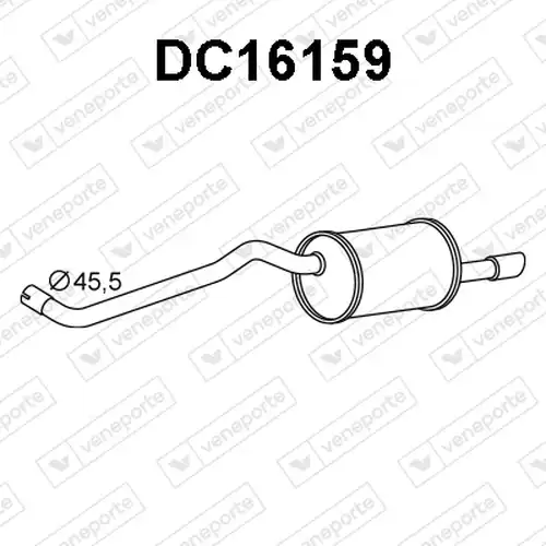 крайно гърне VENEPORTE DC16159