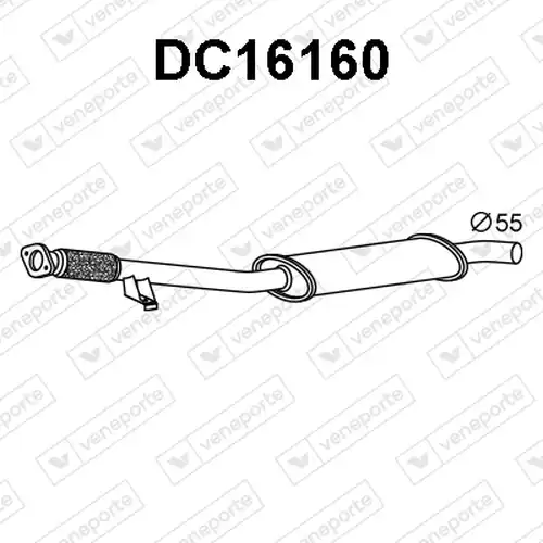 предно гърне VENEPORTE DC16160