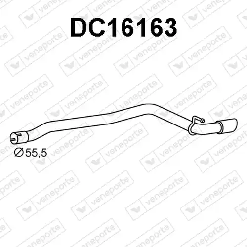 изпускателна тръба VENEPORTE DC16163