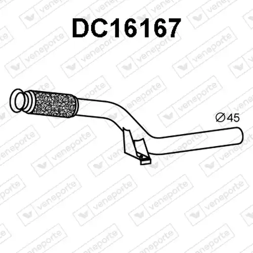 изпускателна тръба VENEPORTE DC16167