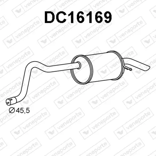 крайно гърне VENEPORTE DC16169