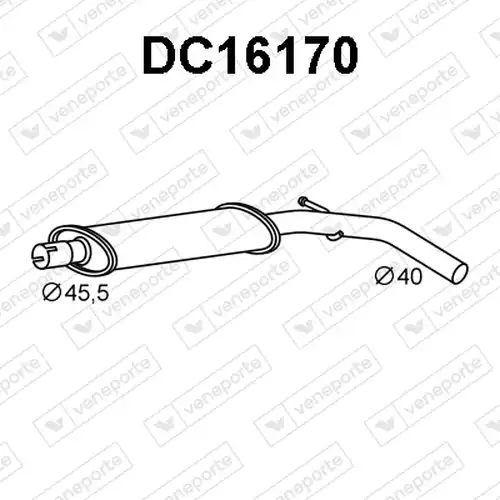 средно гърне VENEPORTE DC16170