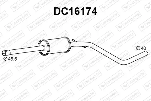 предно гърне VENEPORTE DC16174