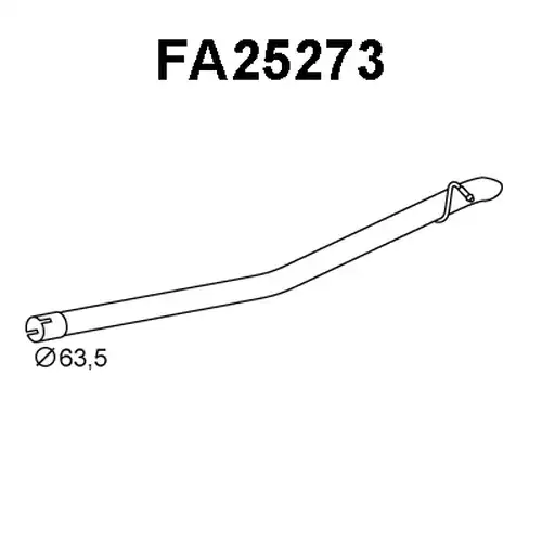 изпускателна тръба VENEPORTE FA25273