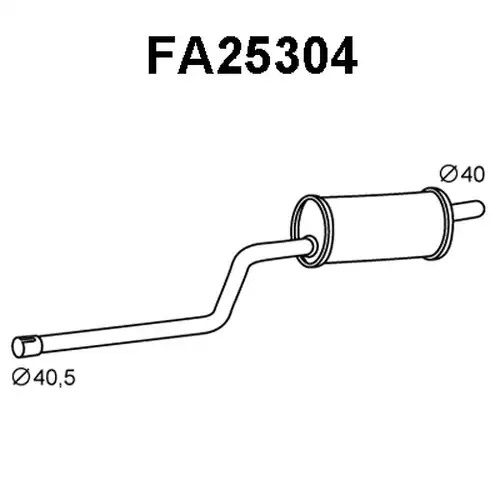 предно гърне VENEPORTE FA25304