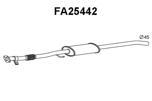 предно гърне VENEPORTE FA25442