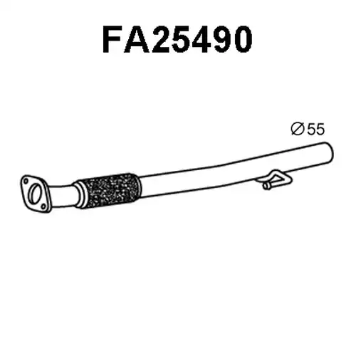 изпускателна тръба VENEPORTE FA25490
