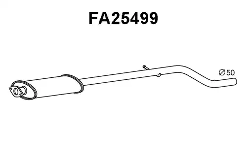 предно гърне VENEPORTE FA25499