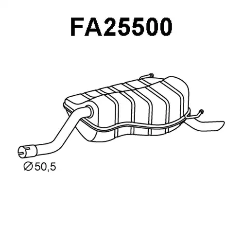 крайно гърне VENEPORTE FA25500