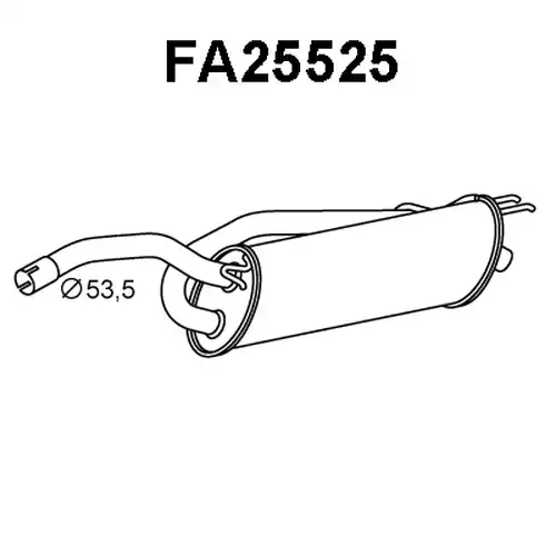 крайно гърне VENEPORTE FA25525