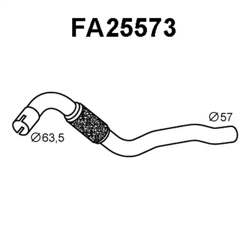 изпускателна тръба VENEPORTE FA25573