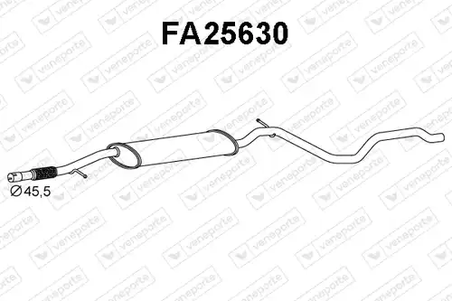 предно гърне VENEPORTE FA25630