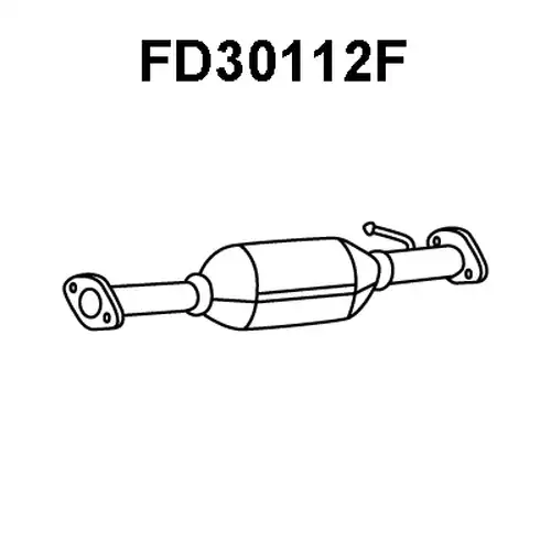 филтър за сажди/твърди частици, изпускателна система VENEPORTE FD30112F