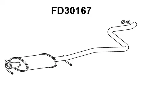 предно гърне VENEPORTE FD30167