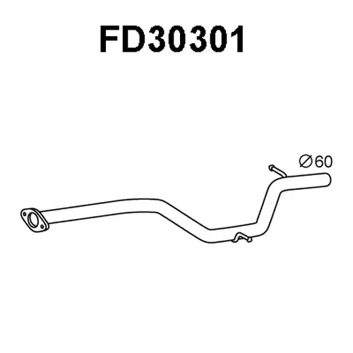 изпускателна тръба VENEPORTE FD30301