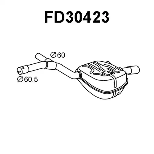 крайно гърне VENEPORTE FD30423