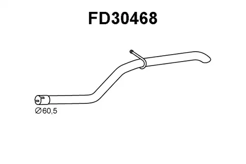 изпускателна тръба VENEPORTE FD30468