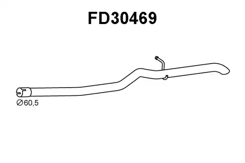 изпускателна тръба VENEPORTE FD30469