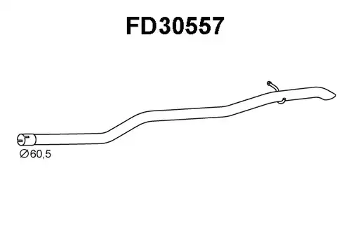 изпускателна тръба VENEPORTE FD30557