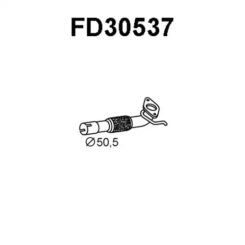 изпускателна тръба VENEPORTE FD30573