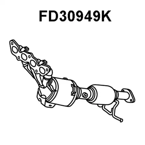 Коляно, катализатор VENEPORTE FD30949K